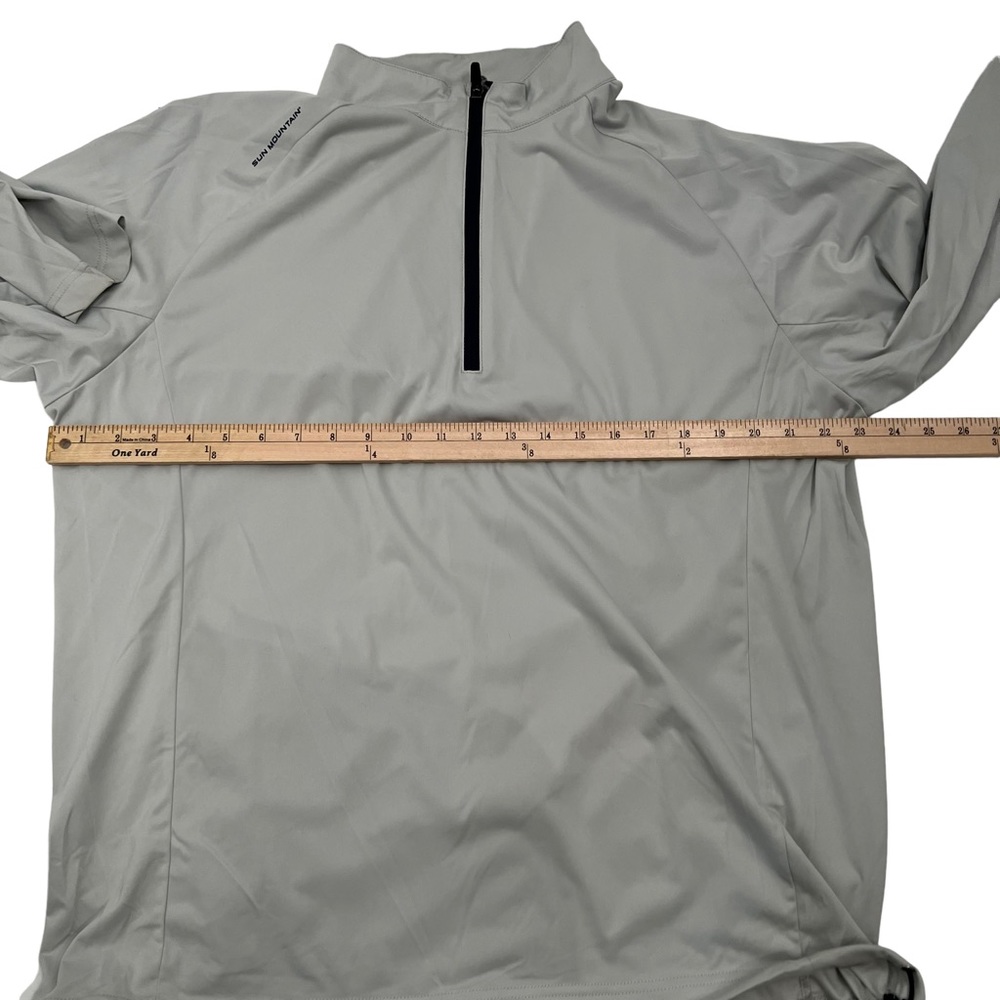 SUN MOUNTAIN Windwear Men's Boundry 1/4-Zip Golf Pullover "Branded on Sleeve" - Picture 10 of 10